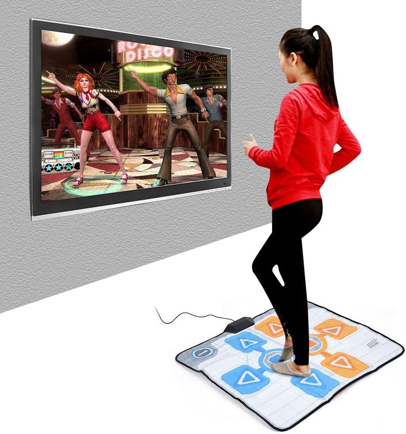 woobles Double Person Non-slip Party Dancing Pad Dance Mat Compatible for Nintendo Wii Console Game - Image 1